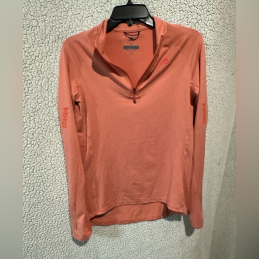 Adidas Coral Quarter Zip Pullover - Picture 4 of 9